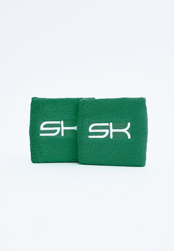 Unisex Tennis Schweissband klein 2er Set, tannengruen von SPORTKIND